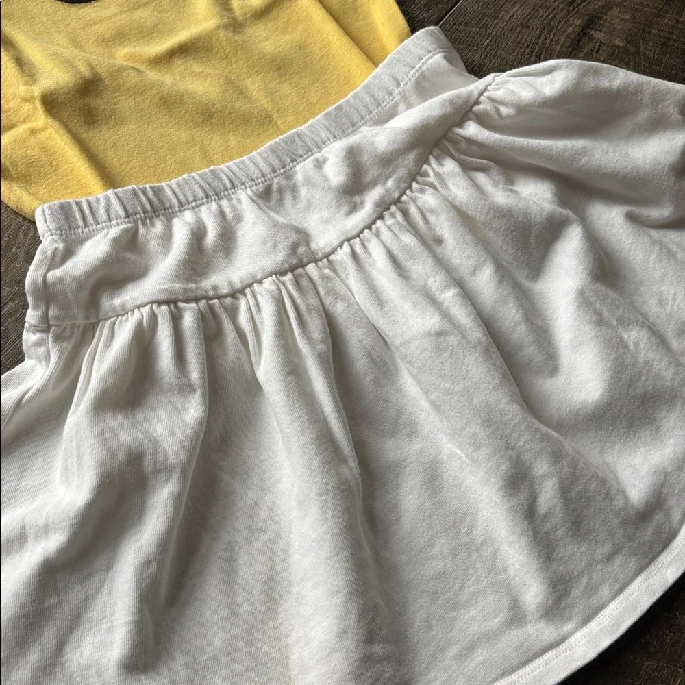 Gymboree outfit Yellow & White